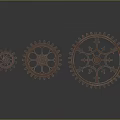 Copper Gears For Hardware Tools With Different Sizes And Intricate Designs