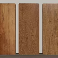 Three Natural Stone Wood Planks With Different Textures And Grain Patterns
