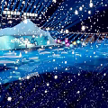 Blue Immersive Space With Starry Sky And Water Reflection 3d model