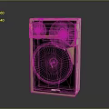 Stylish Vintage Pink Retro Radio With Classic Design And Electronic Features