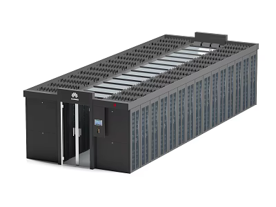 High Performance Huawei Server Rack System with Modular Design for Data Center Applications 3d model