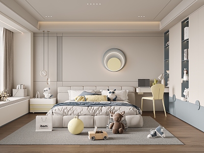 Modern Children's Room Boys Children's Room 3d model