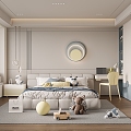 Modern Children's Room Boys Children's Room 3d model