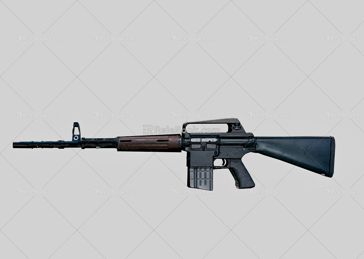 Modern Rifle Automatic Rifle 3d model