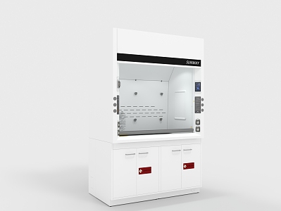 Laboratory Fume Hood Exhaust Cabinet 3d model