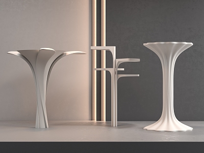 Modern Column Heterosexual Column Decorative Column 3d model