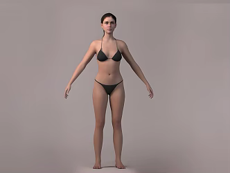 Female Foundation 3d model