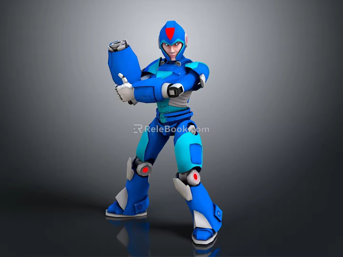 Robot Assistant Small Robot Butler Robot Butler Figure Game Figure 3d model