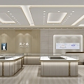 Fourth Generation Jewelry Store on Saturday 3d model