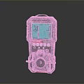 Handheld Detection Device Red Black Design With Digital Display Screen Gas Leak Monitoring Tool
