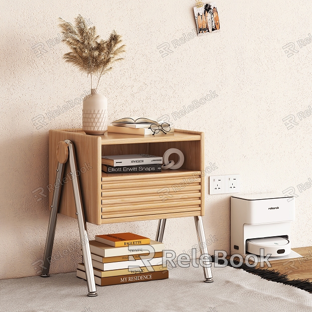 Modern Bedside Cabinet Small Drawers model