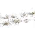 Natural Dried Grass Clusters with Various Shapes for Landscape Design Elements 3d model