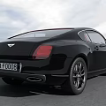 Black Bentley Luxury Coupe With Sleek Exterior Design And Stylish Alloy Wheels