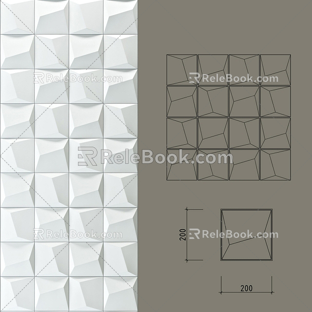 Wall 3d model