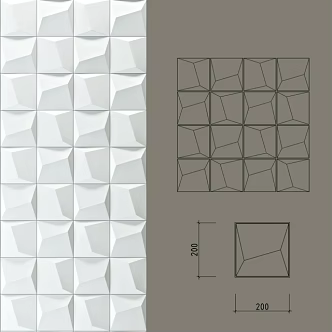 Wall 3d model