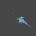 Shooting effect 3d model