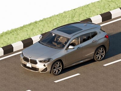 Hyundai BMW Cars 3d model