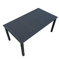 Outdoor Table and Chair Courtyard Villa Garden Terrace Balcony Outdoor Leisure Tea Table Aluminum 3d model