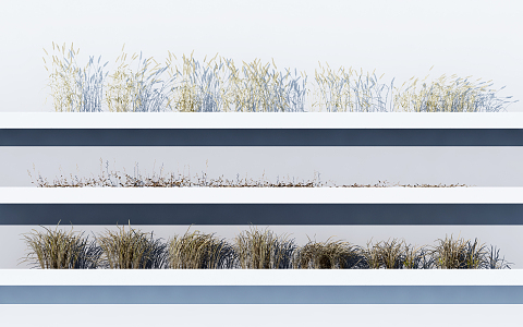 modern reed 3d model