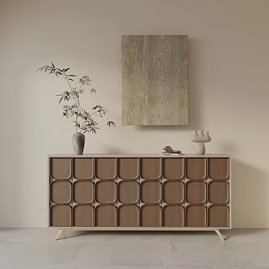 Modern Entrance Cabinet 3d model