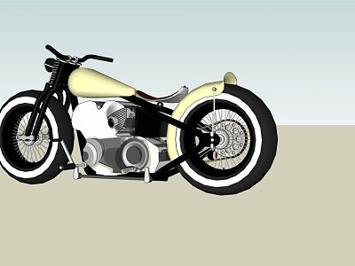 Modern Motorcycle model