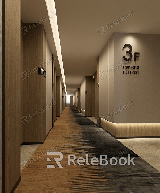 Guestroom Corridor model