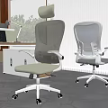 Modern Ergonomic Office Chairs With Breathable Mesh Back Design For Home Office Interior