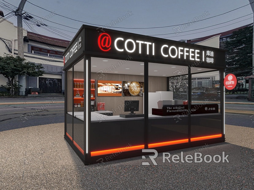 Modern Container Container Store Cook Coffee model