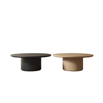 GUBI modern coffee table 3d model