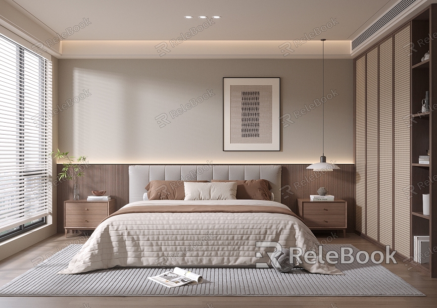 Middle Style Bedroom model