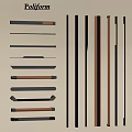 Modern Cabinet Drawer Handles In Various Metal And Wooden Styles For Home Furniture