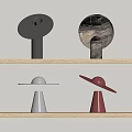Modern table lamp 3d model