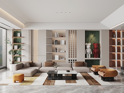 Living room 3d model