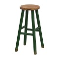 Bar stool high chair 3d model