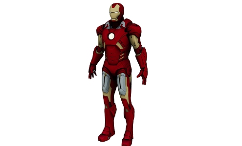 Modern Iron Man Marvel Iron Man 3d model