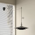 Nordic chandelier flying saucer lamp 3d model
