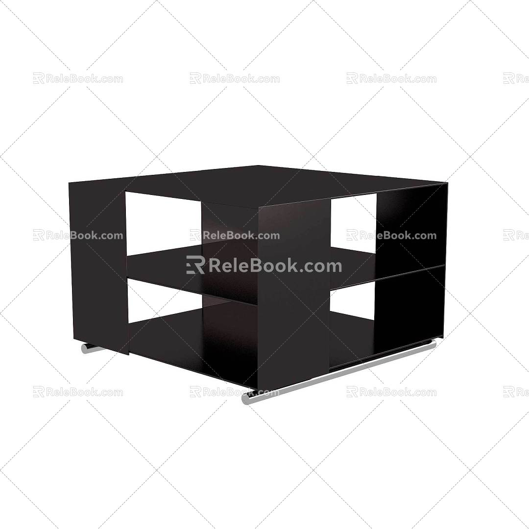 FLEXFORM coffee table side table 3d model