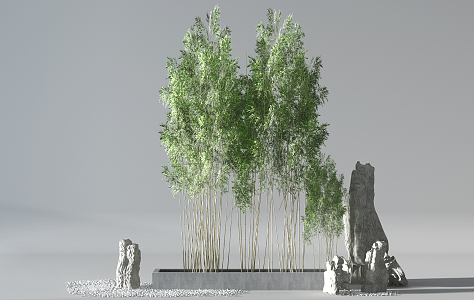 Bamboo 3d model