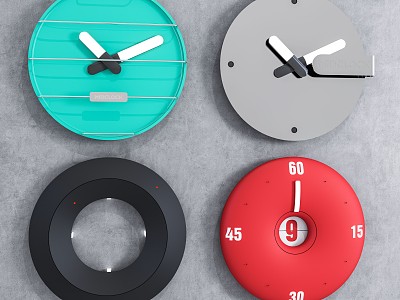 Modern clock decoration wall clock model