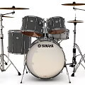 modern drum set drum set musical instrument 3d model