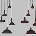 Modern Chandelier Simple Small Chandelier Combination Restaurant Chandelier Minimalist Bedside Chandelier Reception Desk Chandelier Front Desk Chandelier 3d model