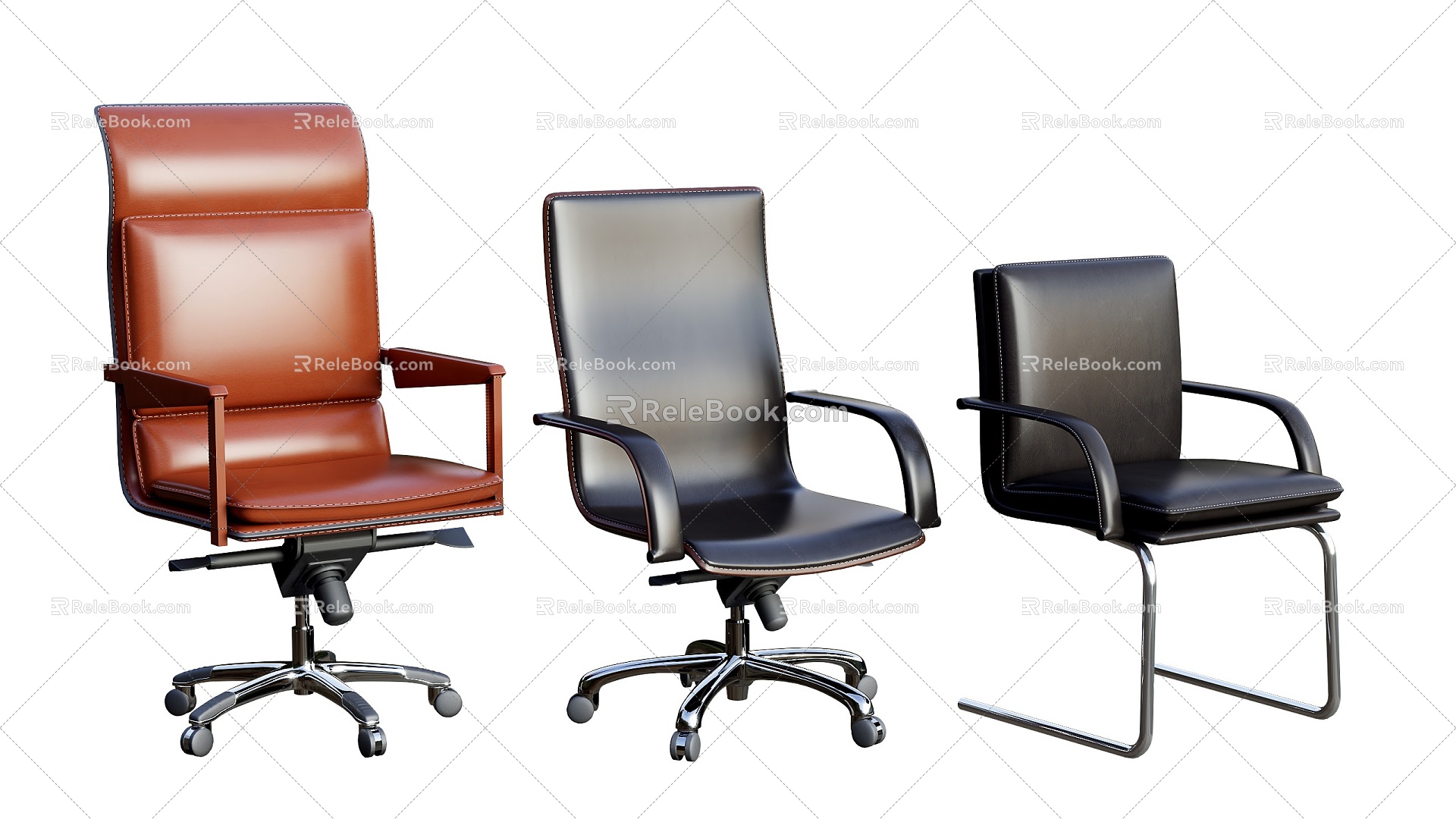 Free Space Furniture Office Chair model