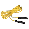 Yellow Jump Rope With Black Handles For Practical Hardware Tools Use