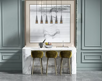 Marble Bar 3d model