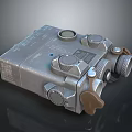 Tactical Military Weapon Sight Device With Metal Body And Adjustable Control Knobs