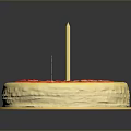 Delicious Birthday Cake With Yellow Cream Strawberry Decoration Happy Birthday Topper And Lit Candle