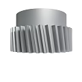 Industrial Metal Gear Component With Multiple Holes And Toothed Edges For Machinery Use