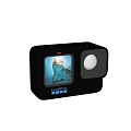 GoPro Action Camera With Shark Image Display And Model 11 Screen Design 3d model