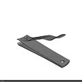 Stainless Steel Metal Nail Clipper With Sharp Blade And Durable Design