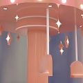 Modern Merry-Chen Carousel 3d model